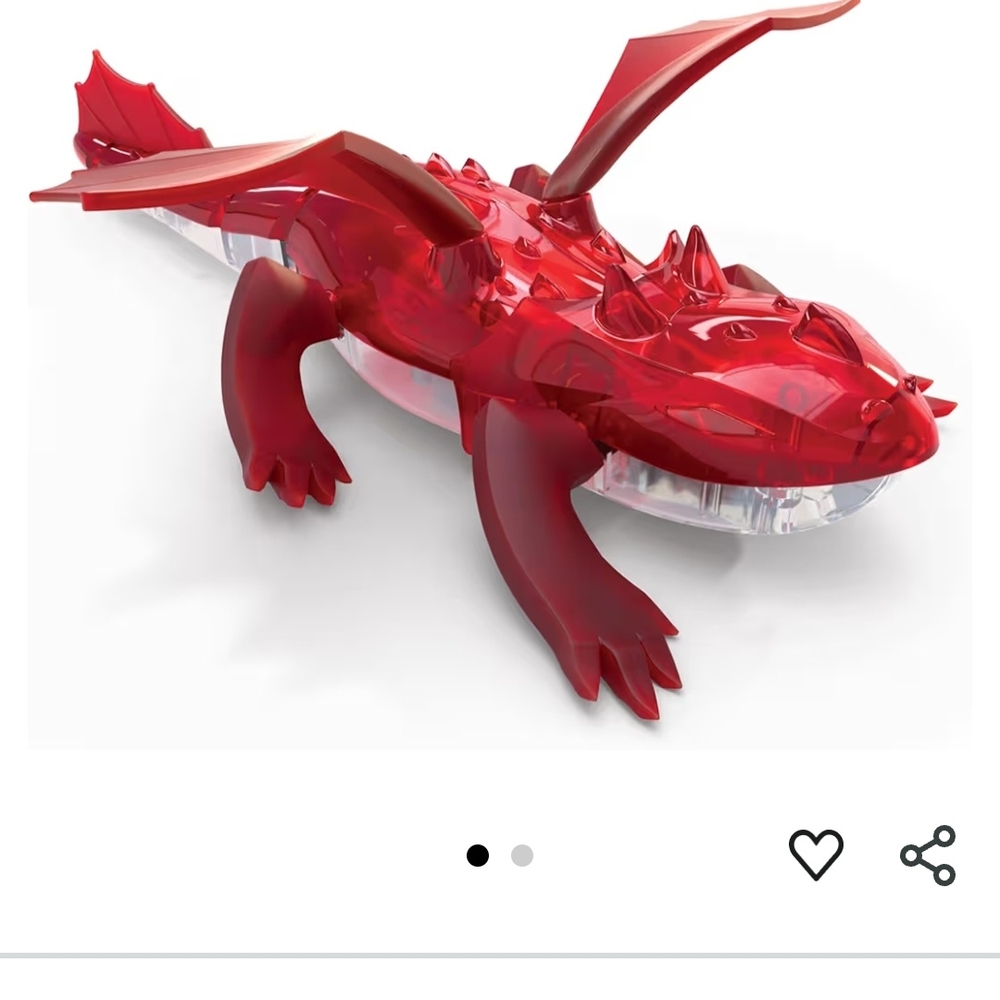Remote Control Dragon, Red - Picture 2 of 4